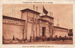 BELGIQUE - Liège - Exposition De Liège - Palais De L'Egypte - Carte Postale Ancienne - Lüttich