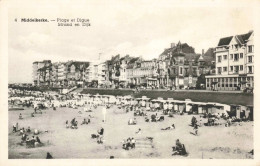 BELGIQUE - Middelkerke - Plage Et Digue - Animé - Carte Postale Ancienne - Blankenberge