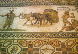 1 AK Zypern / Cyprus * Archäologischer Park In Pafos - Das Mosaik Ikarios In Der Villa Des Orpheus UNESCO Weltkultuerbe - Chypre