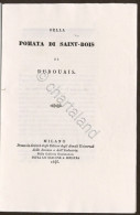 Farmaceutica - Della Pomata Di Saint-Bois Di Dubouais - 1846 - Altri & Non Classificati