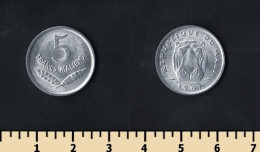 Mali 5 Francs 1961 - Mali (1962-1984)