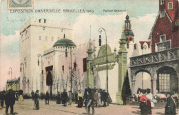 BELGIQUE - Bruxelles - Pavillon Espagnol - Colorisé - Animé - Carte Postale Ancienne - Universal Exhibitions