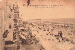 BELGIQUE - Blakenberghe - Panorama De La Digue Et La Plage - Animé - Carte Postale Ancienne - Blankenberge