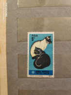 1972	South Africa	Cats (F45) - Unused Stamps