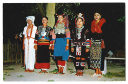 Thailande - Femmes -   Various Hill Tribe Girls, At Old Chieng Mai Cultural Center -  Karen ,lahu, Lisu, E-kaw And Yao - Thaïlande