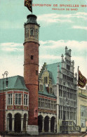 BELGIQUE - Bruxelles - Pavillon De Gand - Colorisé - Carte Postale Ancienne - Exposiciones Universales