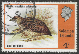 British Solomon Islands. 1976 Birds. No "British". 4c Used. SG 308 - British Solomon Islands (...-1978)