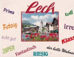 Lech - Arlberg Mit Karhorn - Formato Grande Viaggiata - FE390 - Lech