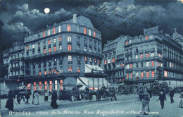 BELGIQUE - Bruxelles - Place De La Bourse - Colorisé -  Animé - Carte Postale Ancienne - Places, Squares