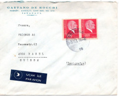 70626 - Türkei - 1976 - 2@200Ks Atatuerk A LpBf BEYOGLU -> Schweiz - Cartas & Documentos