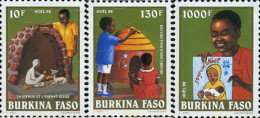 269465 MNH BURKINA FASO 1992 NAVIDAD - Burkina Faso (1984-...)