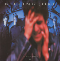* LP *  KILLING JOKE - NIGHT TIME (Germany 1985 EX-) - Hard Rock & Metal