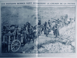 1916 SERBIE EXODE 5 JOURNAUX ANCIENS - Ohne Zuordnung