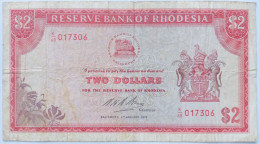 1972 RHODESIA  $2 Note ( Vf ) - Other - Africa