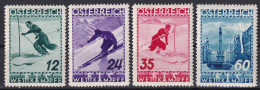AUSTRIA 1936 - MNH - ANK 623-626 - FIS - Nuovi