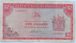 1979 RHODESIA  $2 Note ( Vf ) - Other - Africa