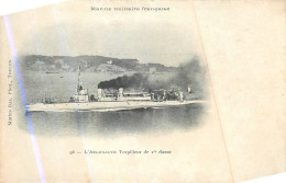 MILITARIA Marine Militaire Française  Torpilleur 1ère Classe L 'ARGONAUTE    2scans - Boats