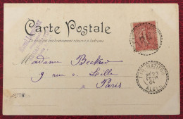 France, Divers Sur CPA, TAD CAP-MATIFOU, Alger 22.2.1904 - (N248) - 1877-1920: Semi Modern Period