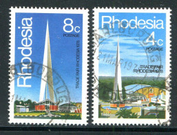 RHODESIE- Y&T N°298 Et 299- Oblitérés - Rhodesien (1964-1980)