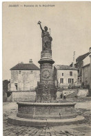 Jussey : Fontaine De La République (Edition Des Grands Economats Français) - Jussey