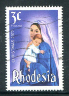 RHODESIE- Y&T N°294- Oblitéré (Noël) - Rhodesien (1964-1980)