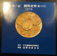 1975 Giappone The First International Coin Festival Tokio - Monedas / De Necesidad