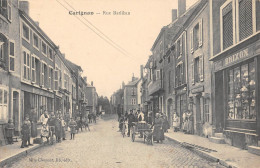 CPA 08 CARIGNAN / RUE BARLIBAN / ATTELAGE A CHIEN DANS LA RUE - Andere & Zonder Classificatie