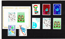 33C60/12 UNO GENF 1980 Michl  88/95 KOMPLETTER JAHRGANG ** Postfrisch SIEHE ABBILDUNG - Unused Stamps