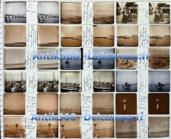 Photographie Stéréoscopique Lot De 38 Vues De ROYAN Et Ses Environs (17) Positifs Sur Verre 45x107mm Vérascope Taxiphote - Stereoscoop