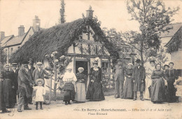 CPA 18 HENRICHEMONT / FETES DES 15 ET 16 AOUT 1908 / PLACE BESNARD - Autres & Non Classés