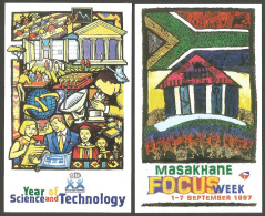South Africa 1995. 4x MASAKHANE Postcards. - Storia Postale