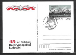 POLOGNE. Carte Commémorative De 1989. Aciérie "Nowa Huta". - Usines & Industries