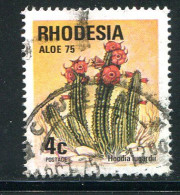 RHODESIE- Y&T N°256- Oblitéré (fleurs) - Rhodesien (1964-1980)