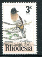 RHODESIE- Y&T N°282- Oblitéré (oiseau) - Rhodesien (1964-1980)