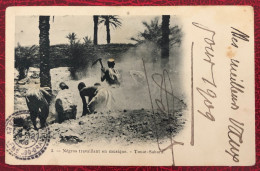 France, Divers Sur CPA, TAD BEN_ABBES, Extrême Sud Oranais 31.12.1908 - (N325) - 1877-1920: Semi-Moderne