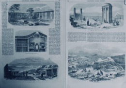1849 ARMENIE LAC SEVANG NAKHTCHIVAN AKHALTSIKHE  2 JOURNAUX ANCIENS - Non Classificati