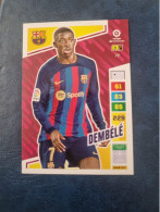 CARTES  FOOT  PANINI ADRENALYN  2022/23  DEMBELE  //  PARFAIT  ETAT  //  1er  CHOIX  // - Trading Cards