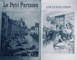 1891 FOURMIES EVENEMENTS 2 JOURNAUX ANCIENS - Sin Clasificación