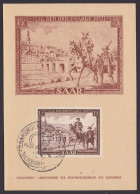 MiNr. 305 "Tag Der Briefmarke", Pass. Maximumkarte Mit ESst. - FDC
