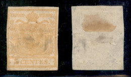 Antichi Stati Italiani - Lombardo Veneto - 1850 - 5 Cent (1) Nuovo Senza Gomma - Rasente Lungo Il Margine Sinistro E Ass - Sonstige & Ohne Zuordnung