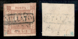 Antichi Stati Italiani - Napoli - 1858 - 1 Grano (2) Usato - Autres & Non Classés