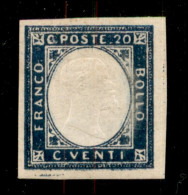 Antichi Stati Italiani - Province Napoletane - 1861 - Non Emessi - 20 Cent (3) - Nuovo Con Gomma Integra - Molto Bello - Otros & Sin Clasificación