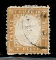 Regno - Vittorio Emanuele II - 1862 - 10 Cent (1) - Usato (700) - Altri & Non Classificati