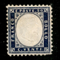 Regno - Vittorio Emanuele II - 1862 - 20 Cent (2) - Nuovo Con Gomma Originale - Ottimamente Centrato - Altri & Non Classificati