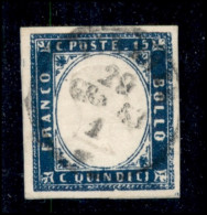 Regno - Vittorio Emanuele II - 1863 - 15 Cent (11) Usato (80) - Autres & Non Classés