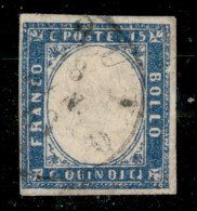 Regno - Vittorio Emanuele II - 15 Cent (11) Usato (Cocquio - P.ti 10) - Sorani - Other & Unclassified