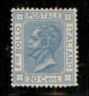 Regno - Vittorio Emanuele II - 1867 - 20 Cent (26) Nuovo Senza Gomma - Molto Ben Centrato - Other & Unclassified