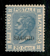 Regno - Vittorio Emanuele II - 1866 - Saggi - 20 Cent (26) - Gomma Originale (260) - Andere & Zonder Classificatie