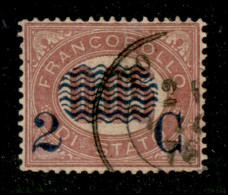 Regno - Vittorio Emanuele II - 1878 - 2 Cent Su 5 (30) - Ottimamente Centrato - Usato - Altri & Non Classificati
