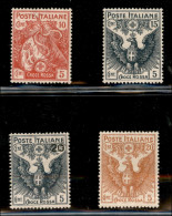 Regno - Vittorio Emanuele III - 1915/1916 - Croce Rossa (102/105) - Serie Completa - Gomma Originale - Other & Unclassified